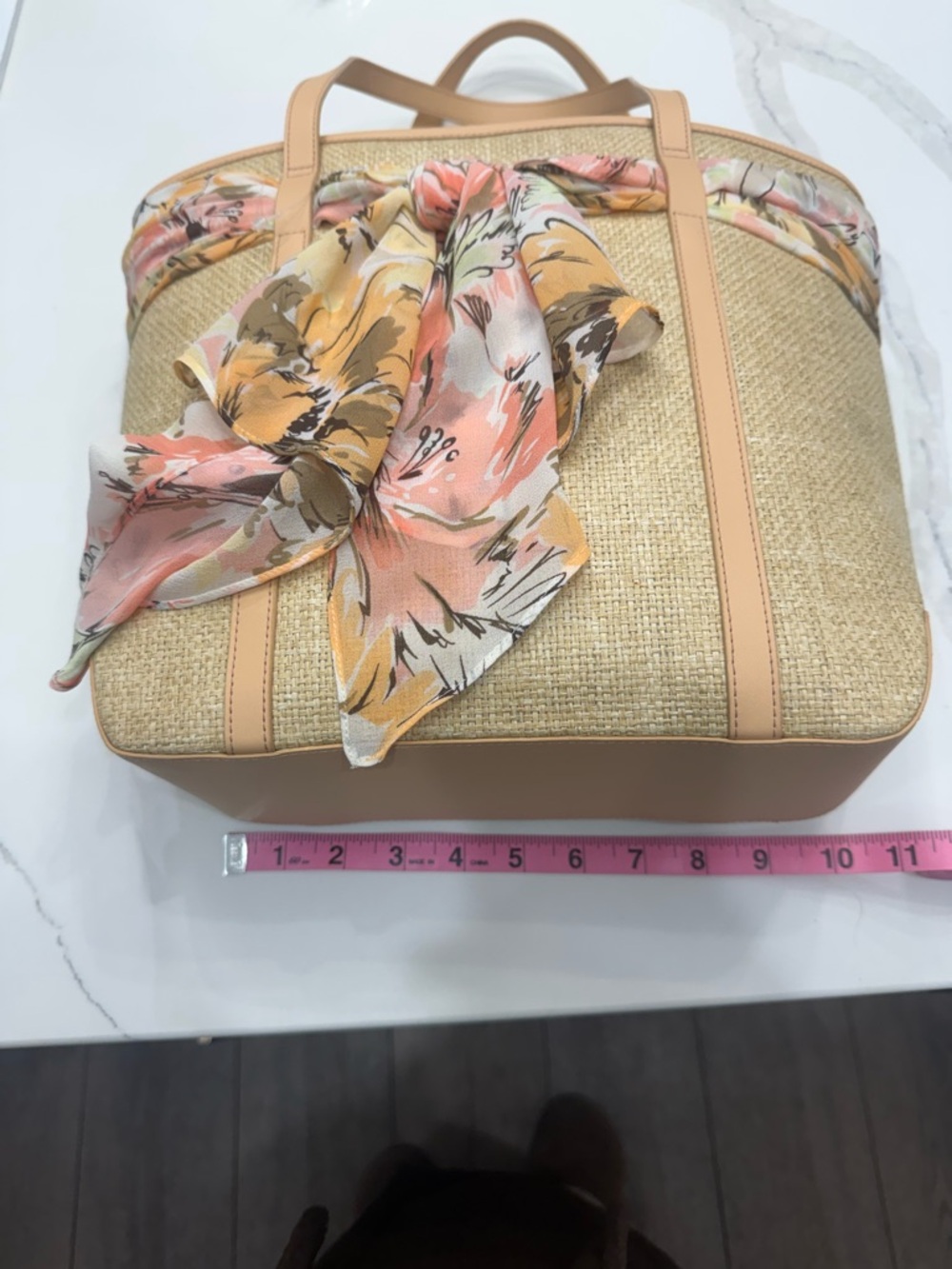 Ann Taylor LOFT woven small tote - Picture 9 of 10